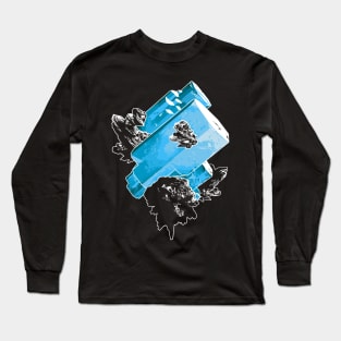 Aquamarine Long Sleeve T-Shirt